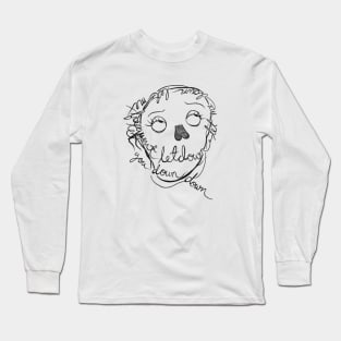 Illuminati Hotties Lyric Portrait Long Sleeve T-Shirt